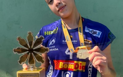 Atleta de Sarandi é convocada para terceira fase de treinamentos da Seleção Paranaense Cadete de Handebol